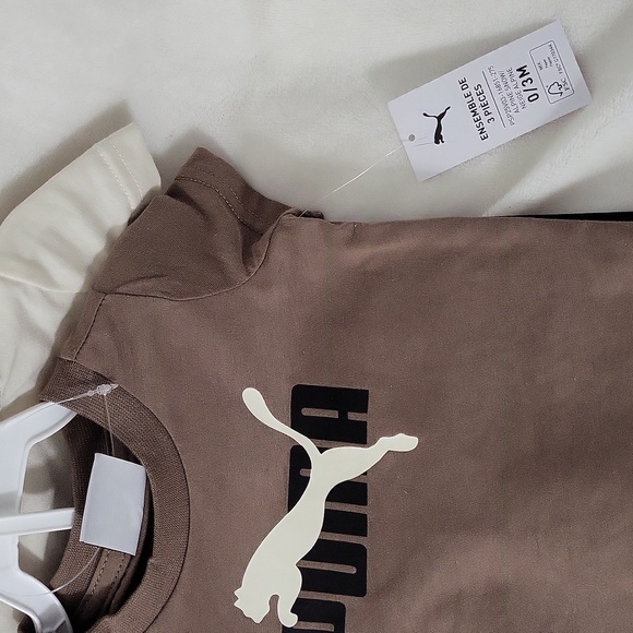 Puma Cream and Black Infant Set - Picture 4 of 4